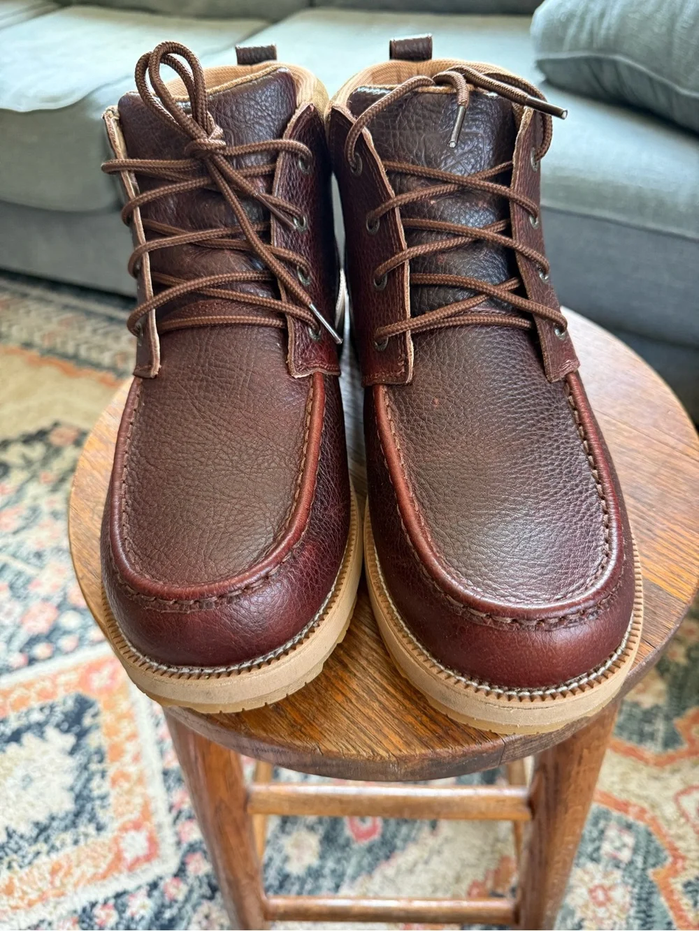 Twisted X Men's Dark Brown Moc-Toe Chukka Boots